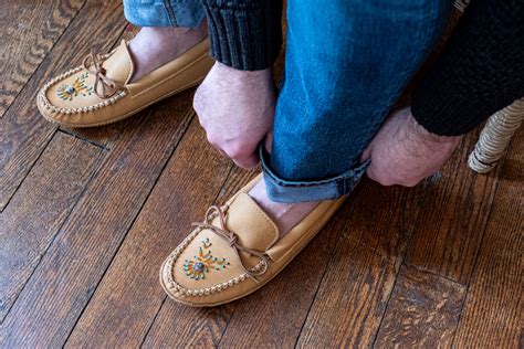 authentic moccasins for men.